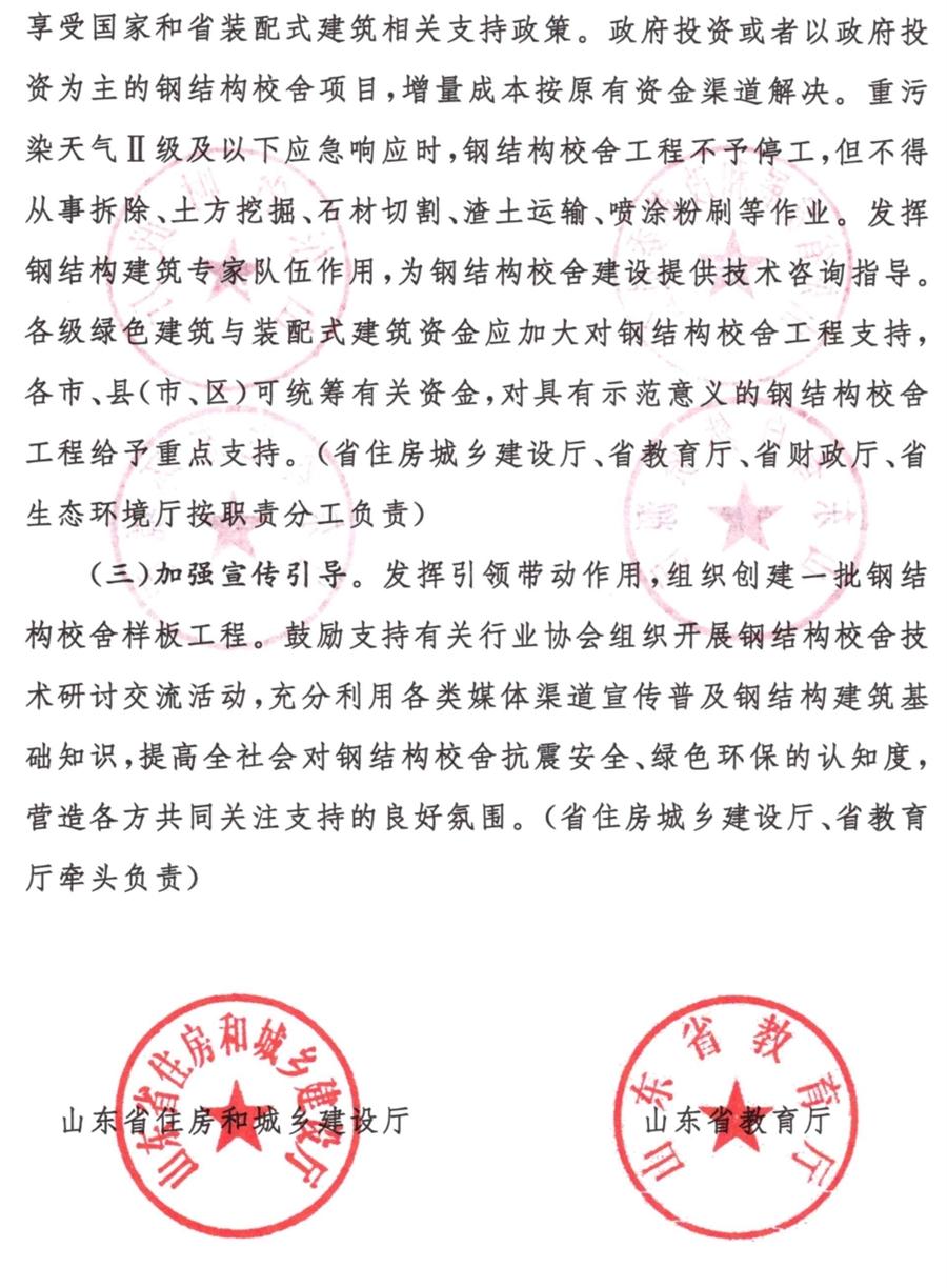 鋼結(jié)構(gòu)校舍建設(shè) 政策扶持知多少！(圖5)